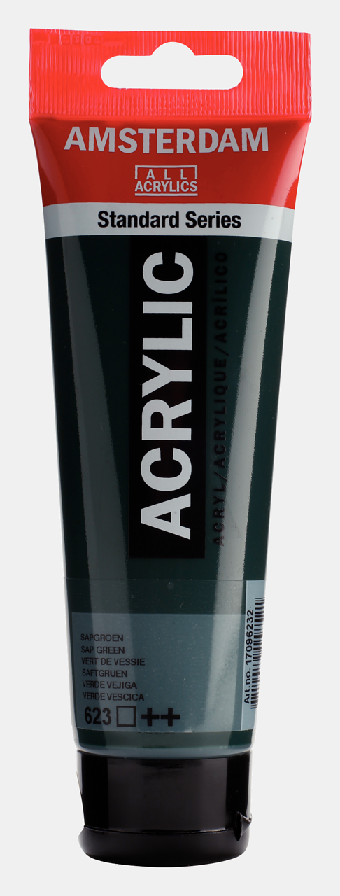 Amsterdam Akrilik Boya 120ml. N:623 Sap Green