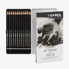 LYRA Rembrandt Art Design Eskiz Set Karışık Dereceler12'li Metal Kutu