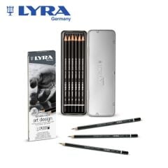 LYRA Rembrandt Art Design Eskiz Set Karışık Dereceler 6'lı Metal Kutu
