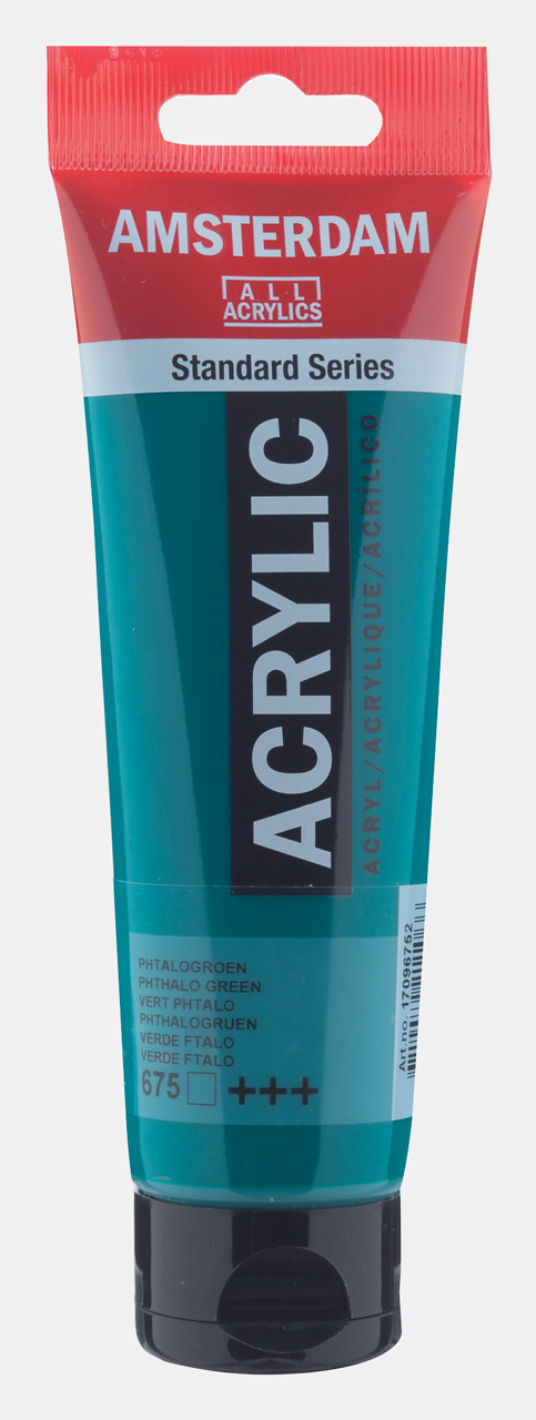 Amsterdam Akrilik Boya  N:675 Phthalo Green
