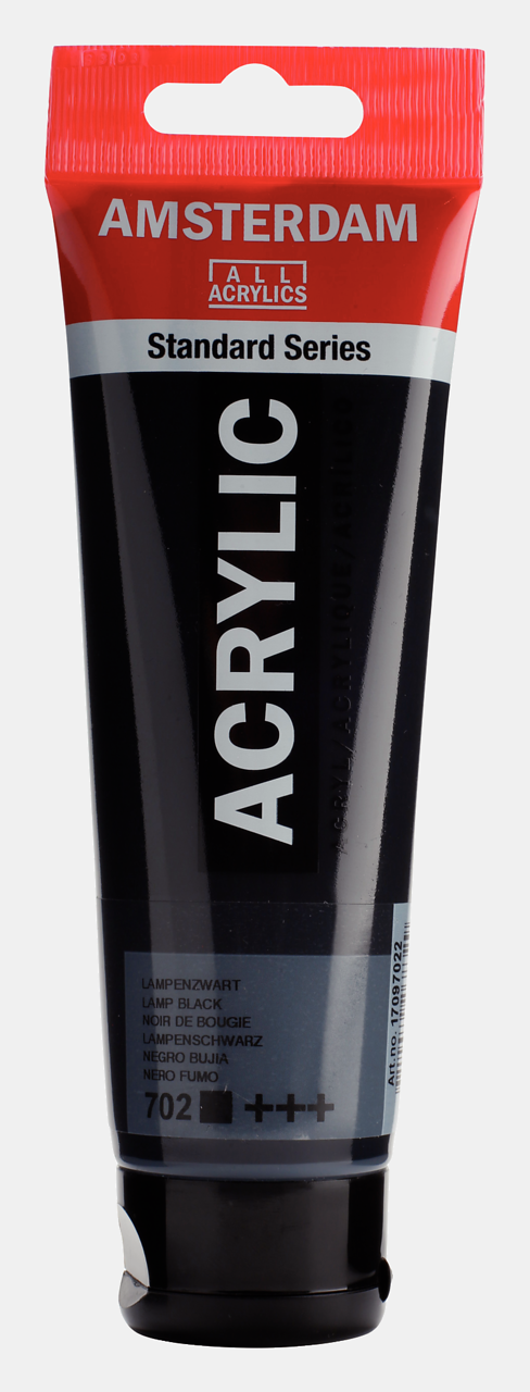 Amsterdam Akrilik Boya N:702 Lamp Black