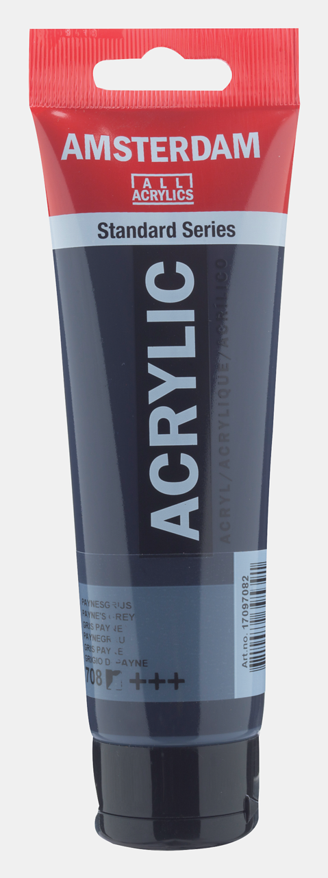 Amsterdam Akrilik Boya 120ml. N:708 Paynes Grey