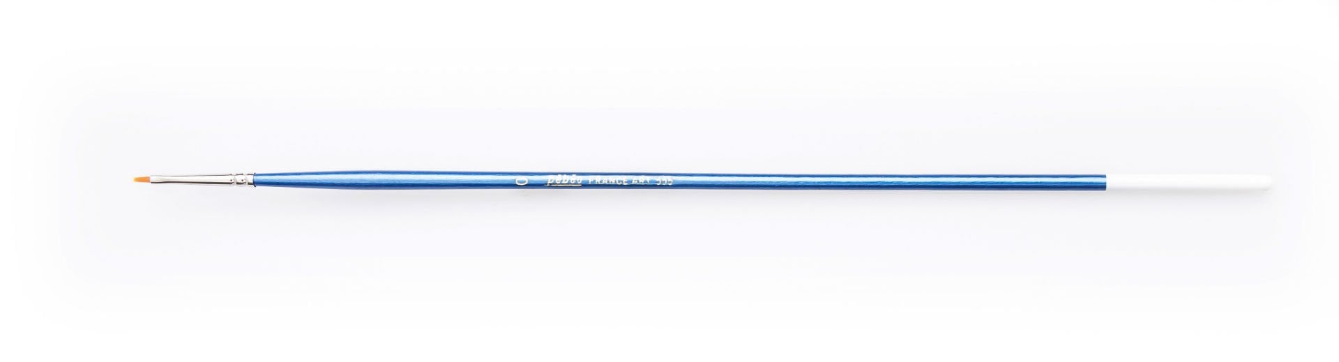 Pebeo 555 Seri Golden Sentetik Kıl  Düz Kesik Uçlu Fırça No. 0