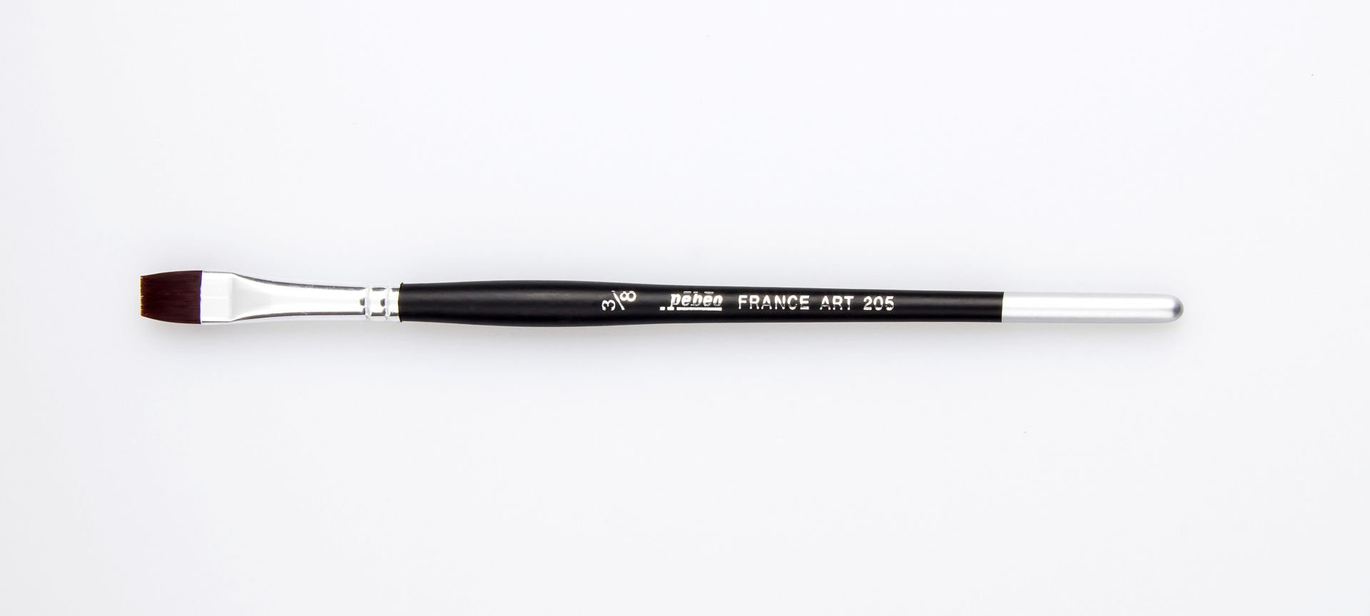 Pebeo 205 Seri Sentetik Kıl Düz Kesik Uçlu Fırça No. 3/8