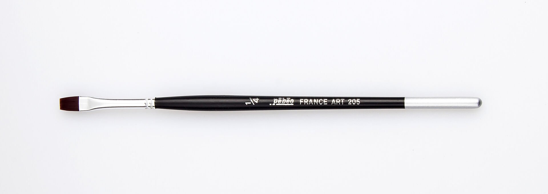 Pebeo 205 Seri Sentetik Kıl Düz Kesik Uçlu Fırça No. 1/4