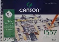 Canson 1557 Çizim Defteri 180 gr  15 Yaprak (Spiralli)
